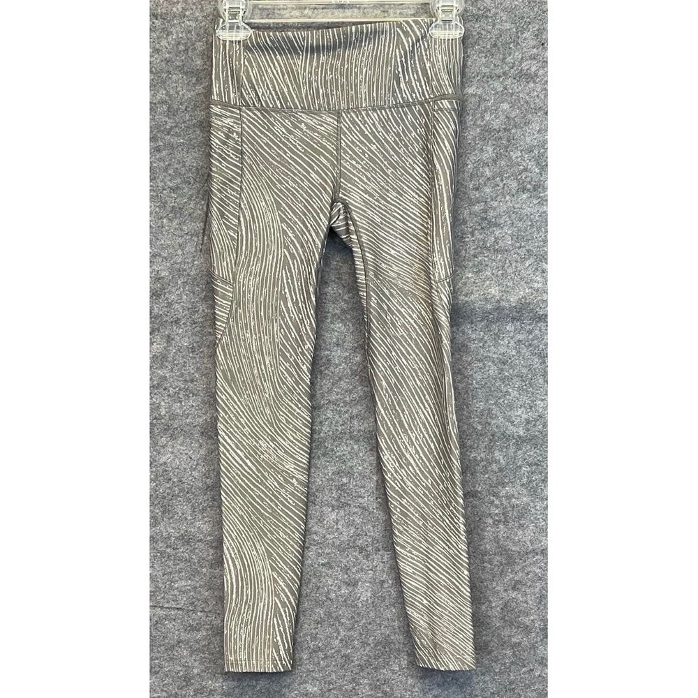 CALIA‎ Energize Leggings Women XS Grey Ocean Current High Rise 7/8 Pocket NWT